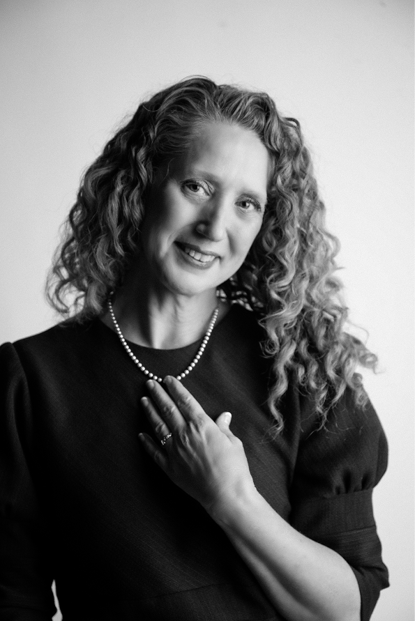 the designer, Angela