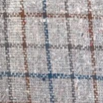 Nat. Dye Check w/indigo and coconut